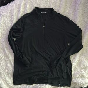 Travis Mathew Mi Black Zip-Up Jacket
